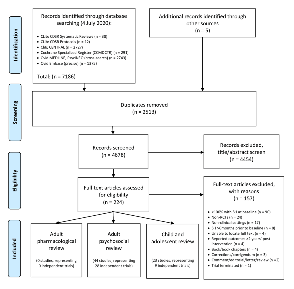 What is the first stage of a search strategy?