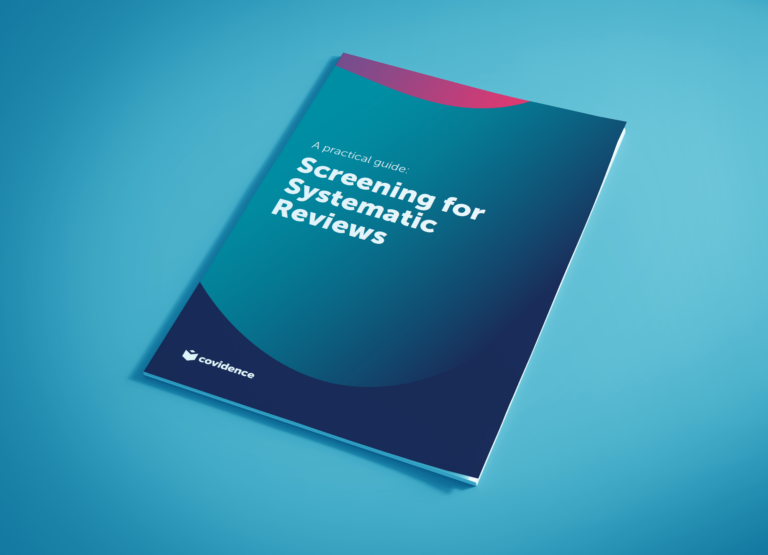 Covidence Screening ebook
